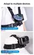 TELESIN-Correa de pecho para cámara de acción, accesorio de montaje para GoPro