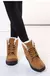 Botas de inverno femininas de salto baixo botas femininas com pele quente sapato - comprar online