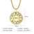 My shape Collar de acero inoxidable de Estrella de David para hombre, pentculo j - tienda online