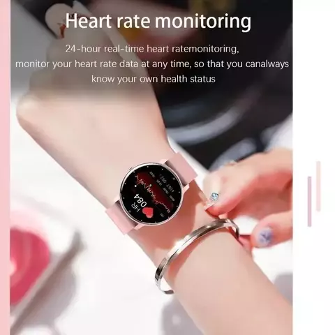 LIGE-reloj inteligente deportivo para hombre y mujer, pulsera con Monitor de rit