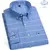 Camisas Oxford 100% de algodón puro para hombre, camisa a cuadros de manga larg - comprar online