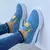 Mulheres outono tênis casual duplo m impresso lado zíper sapatos de plataforma - tienda online