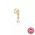 CANNER Pendientes Plata 925 Pendientes Piercing para Mujer Zirconia cúbica Plat - MEGA BUY VARIETIES