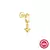 CANNER Pendientes Plata 925 Pendientes Piercing para Mujer Zirconia cúbica Plat - comprar online