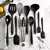 Juego de utensilios de cocina de silicona, 10 piezas, herramientas para hornear, en internet