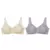 Bralette de encaje con cierre frontal para mujer, sujetador Sexy de talla grande en internet