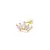 Imagen de CANNER Pendientes Plata 925 Pendientes Piercing para Mujer Zirconia cúbica Plat