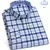 Camisas Oxford 100% de algodón puro para hombre, camisa a cuadros de manga larg - comprar online