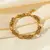 EILIECK-Pulseira de aço inoxidável torcida para mulheres, corrente de pulso ba - MEGA BUY VARIETIES