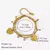 Imagen de EILIECK-Pulseira de aço inoxidável torcida para mulheres, corrente de pulso ba