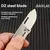 Mini cuchillo plegable, caja de acero inoxidable, cuchillo con apertura, cañón - comprar online
