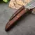 Cuchillo de carnicero de 3 pulgadas, cuchillo de utilidad con mango de madera pa - MEGA BUY VARIETIES
