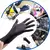 Paquete de 100 guantes desechables de nitrilo negro para limpieza del hogar, her