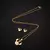 SMJEL-collares de acero inoxidable para mujer, joyería de Mini Animal, collar d