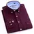 Camisa informal Oxford de manga larga a rayas para hombre, camisas de trabajo gr - tienda online