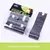 Pala plegable para mascotas con 1 rollo de bolsas descompuibles para perros, recolector de mascotas, recogida limpia, limpiador de excrementos, producto para mascotas.
