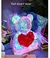 Imagen de Lâmpada de boneca ursinho de pelúcia para meninas, lâmpada cintilante colorid