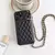Funda de cuero con correa cruzada para IPhone, funda de teléfono con cordón pa en internet