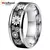 Menband-anel de casamento de carboneto de tungstênio para homens e mulheres, 6/ - comprar online