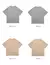 Camiseta de manga corta para hombre y mujer, ropa de calle informal de algodón,
