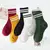 Calcetines holgados de algodón para mujer, medias largas a rayas, coloridas, es - comprar online