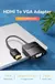 Vention-Adaptador HDMI a VGA, convertidor HD macho a VGA hembra de 1080P con Cab - tienda online