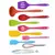 Juego de utensilios de cocina de silicona, 10 piezas, herramientas para hornear, - MEGA BUY VARIETIES