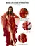 Comeondear-camisones de novia Peignoir para mujer, albornoz de boda de piel, bat en internet