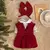 Ropa de invierno para mascotas, jersey de Pomerania de color sólido, Rojo cáli - MEGA BUY VARIETIES