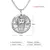Imagen de My shape Collar de acero inoxidable de Estrella de David para hombre, pentculo j