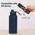 Botella deportiva de acero inoxidable con aislamiento de 32 oz, taza térmica con soporte magnético para teléfono, termo para deportes al aire libre. - MEGA BUY VARIETIES