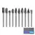 10 Uds. Brocas de carburo de tungsteno para rebabas de Metal fresas de tungsteno - MEGA BUY VARIETIES