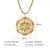 My shape Collar de acero inoxidable de Estrella de David para hombre, pentculo j - tienda online