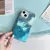 Funda de teléfono de verano brillante, carcasa a prueba de golpes, azul, glacia