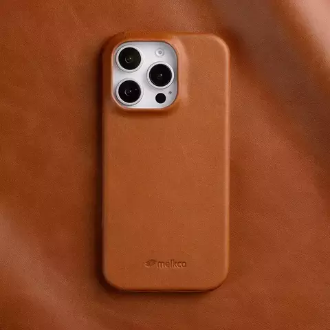 Melkco-funda de Cuero 100% auténtico para iPhone, carcasa de lujo con cera de a