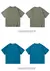 Camiseta de manga corta para hombre y mujer, ropa de calle informal de algodón, - MEGA BUY VARIETIES