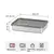 Organizador de refrigerador de acero inoxidable, contenedor de carne y tocino, c - tienda online