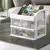 Caja de almacenamiento estilo cajonera, joyería transparente, productos para el en internet