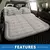 Colchón de aire para coche flocado, cama de viaje SUV, colchón inflable plegab - tienda online
