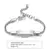 Pulsera de identificación con nombre personalizado, regalos para niñas y niño