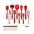 Juego de utensilios de cocina de silicona, 10 piezas, herramientas para hornear,
