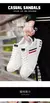 Homens tênis sapatos casuais homens apartamentos zapatillas hombre leve couro d