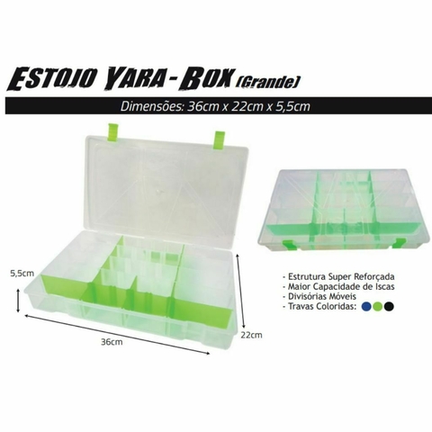Estojo para iscas Yara - Box Grande - comprar online