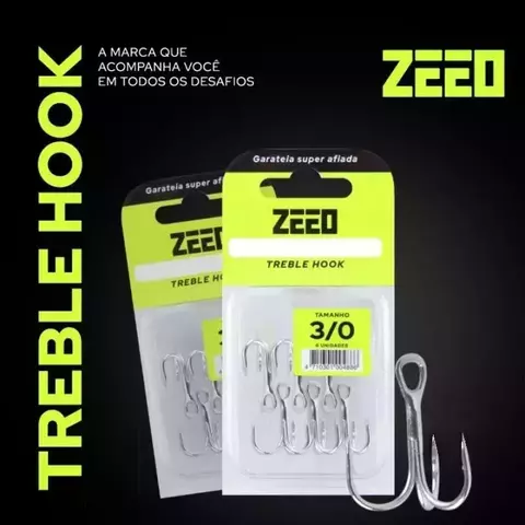 Garatéia ZEEO 3X - Pacote com 6UN