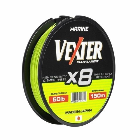 Linha Multifilamento Marine Sports VEXTER X8 150m