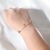 Pulseira Folheada a Ouro Corrente Fina Estrela Pontuda + Estrela Riscada - Dourada - comprar online
