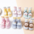 Zapatilla modelo "Ovejita lila" con suela ergonómica, flexible y antideslizante!