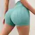Shorts Academia Esportivo Apertado Feminino De Cintura Alta