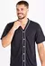 Imagem do Pijama Americano Masculino Preto