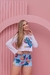 Pijama Inverno Manga Longa com Shorts Stich - Boutique da Bibs - Onde o Amor Próprio Vira Estilo